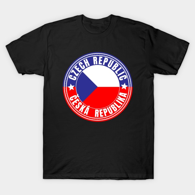 Czech Republic T-Shirt by footballomatic
